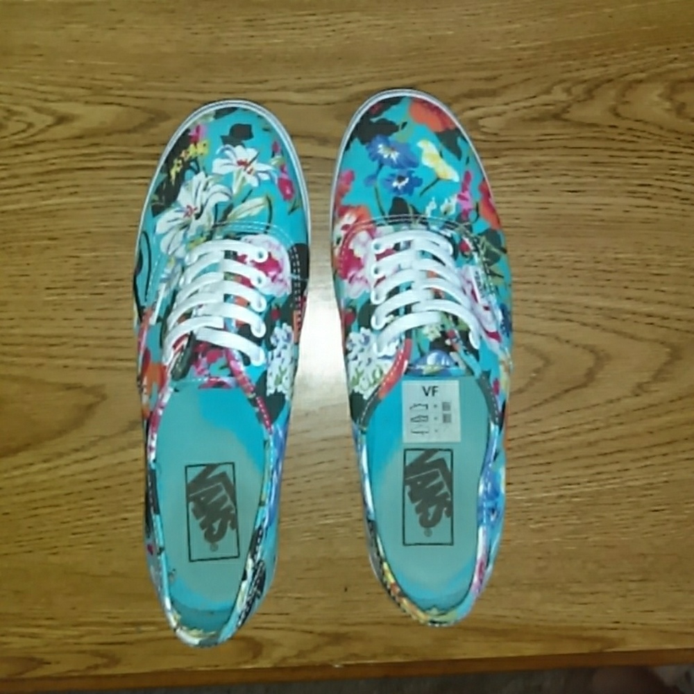 Floral vans